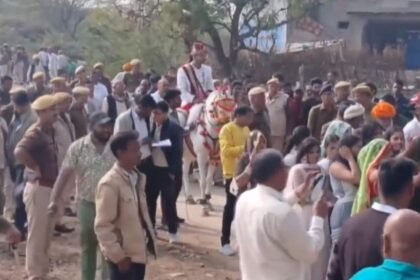 200 మంది పోలీసులతో భద్రతగా, దళిత వరుడు రాజస్థాన్‌లోని వధువు ఇంటికి గుర్రంపై వెళ్లాడు
