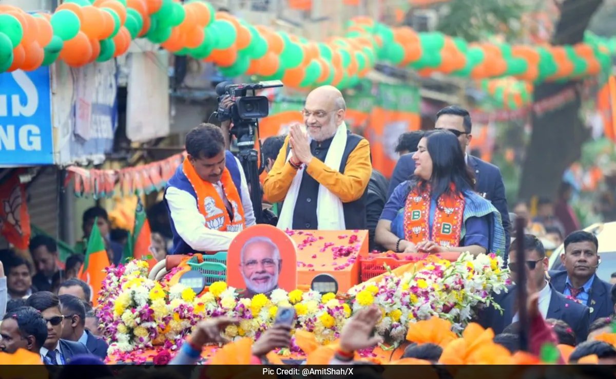 అమిత్ షా "నీటిలో పాయిజన్" వ్యాఖ్యపై అరవింద్ కేజ్రీవాల్ ను స్లామ్ చేస్తాడు