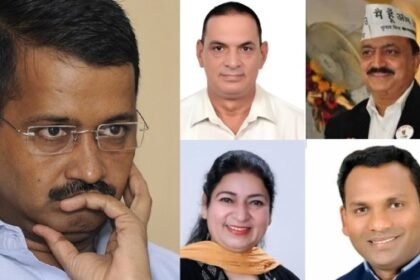 అరవింద్ కేజ్రీవాల్‌కు ఏడుగురు ఎమ్మెల్యేలు ఎమ్మెల్యేలు