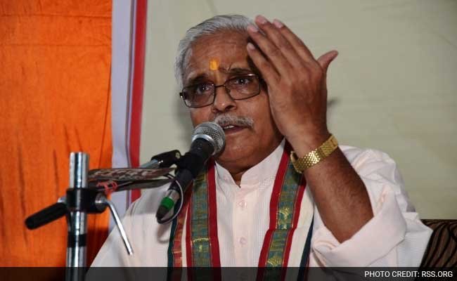 అహింస ఆలోచనను రక్షించడానికి హింస "అవసరం": సీనియర్ RSS నాయకుడు
