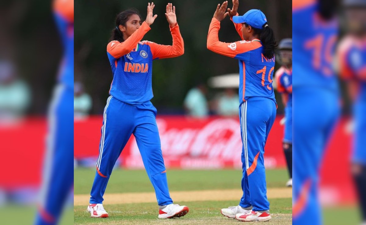 'ఎటువంటి ఒత్తిడి తీసుకోలేదు': U19 మహిళల ప్రపంచ కప్ సెమీస్‌లో విన్ VS ఇంగ్లాండ్ విన్ తరువాత భారతదేశ పరునికా సిసోడియా