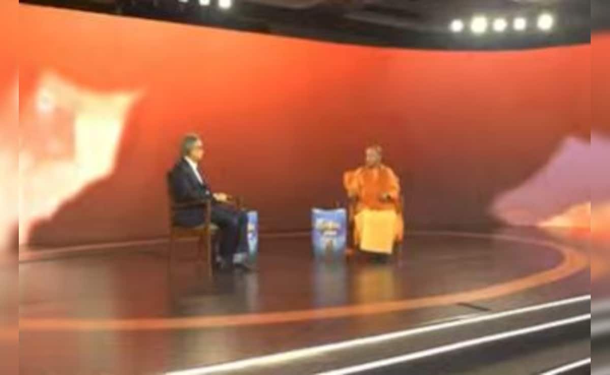 ఎన్డిటివి కుంభ సమ్వాద్ వద్ద యోగి ఆదిత్యనాథ్