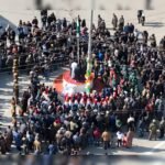 జాతీయ జెండా 35 సంవత్సరాలలో మొదటిసారి J & K యొక్క ట్రాల్‌లో విప్పబడింది