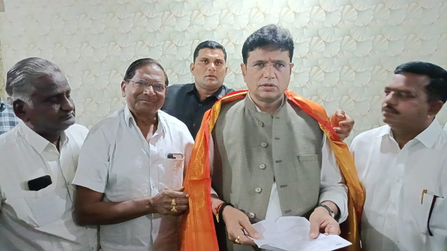 మంథనిలో మంత్రి శ్రీధర్ బాబుకు ఘన స్వాగతం