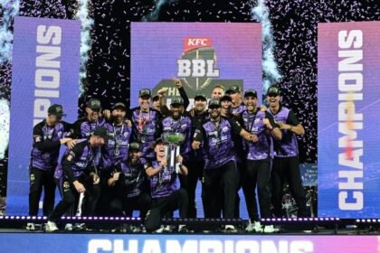 మిచెల్ ఓవెన్ హోబర్ట్ హరికేన్స్ మైడెన్ బిగ్ బాష్ లీగ్ టైటిల్‌ను గెలుచుకోవడానికి సహాయపడుతుంది