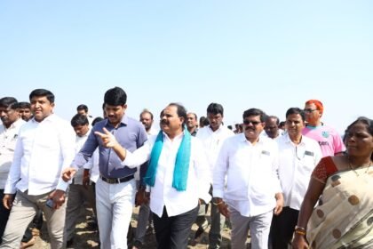 ముఖ్యమంత్రి పర్యటన ఏర్పాట్లను పర్యవేక్షించిన జిల్లా కలెక్టర్