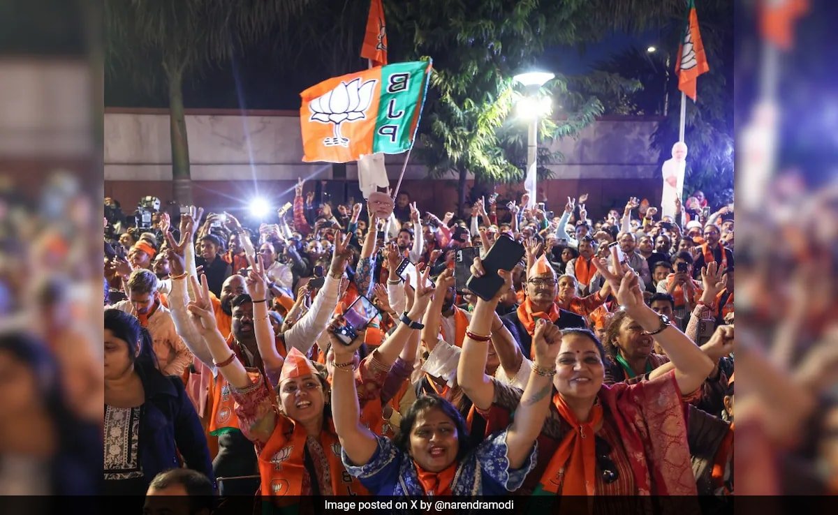 Delhi ిల్లీ ముఖ్యమంత్రి పేరు పెట్టబడలేదు, ప్రమాణం కోసం వేదిక పరిష్కరించబడింది