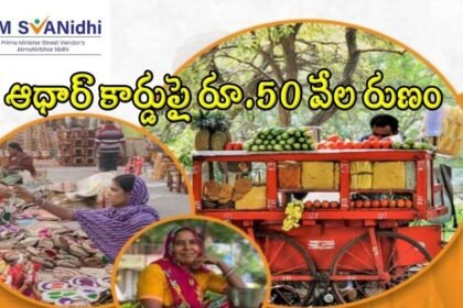 PM SVANIDHI SCHEME: ఆధార్ ఆధార్ కార్డుపై హామీ హామీ రూ రూ .50 వేల వేల రుణం, దరఖాస్తు విధానం ఇలా?