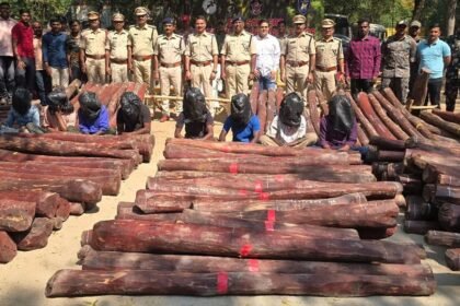 అన్నామయ్య జిల్లా: టాస్క్ ఫోర్స్ పోలీసుల భారీ ఆపరేషన్ ఆపరేషన్