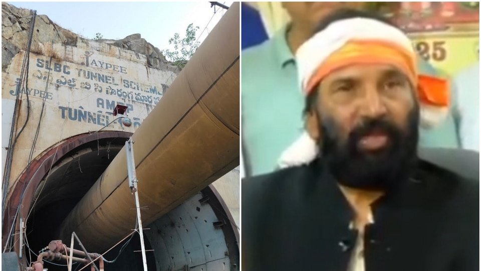 ఎస్ఎల్బీసీ టన్నెల్ లో చిక్కుకున్న 8 మంది మంది కార్మికులు కార్మికులు ముమ్మరంగా ముమ్మరంగా కొనసాగుతోన్న కొనసాగుతోన్న సహాయచర్యలు- slbc టన్నెల్ పతనం 8 కార్మికులు చిక్కుకున్న రెస్క్యూ ప్రయత్నాలు భయపడ్డాయి, మంత్రులు, తెలంగాణ న్యూస్ న్యూస్ న్యూస్