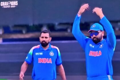 ఛాంపియన్స్ ట్రోఫీలో పాకిస్తాన్ లేన తరువాత పిసిబి నిశ్శబ్దాన్ని విచ్ఛిన్నం చేస్తుంది 2025 లోగో భారతదేశం వర్సెస్ బంగ్లాదేశ్ మ్యాచ్ సమయంలో చూపబడింది