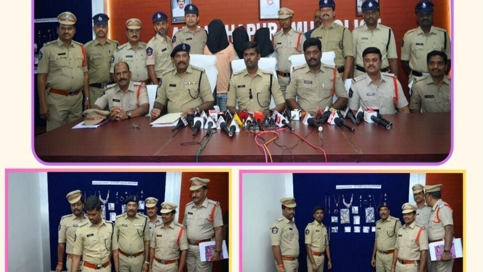 ధార్ గ్యాంగ్ అరెస్ట్: అనంతపురం అనంతపురం పోలీసులకు చిక్కిన మోస్ట్ వాంటెడ్ ధార్- గ్యాంగ్- భారీగా బంగారం, నగదు నగదు నగదు