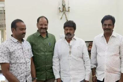 నందమూరి బాలకృష్ణను సత్కరించిన తెలుగు చలనచిత్ర ప్రముఖులు!