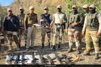 మిలిటెంట్ గ్రూప్ కెసిపి హైటౌట్ బస్టెడ్, దోపిడీ ఆయుధాలు కోలుకున్నాయి: మణిపూర్ పోలీసులు