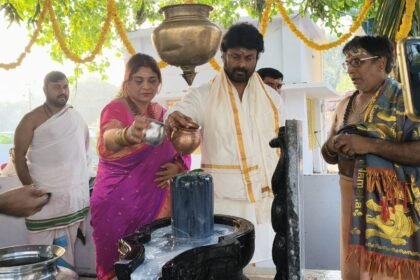శైవ క్షేత్రాల్లో ఎమ్మెల్యే దంపతుల దంపతుల