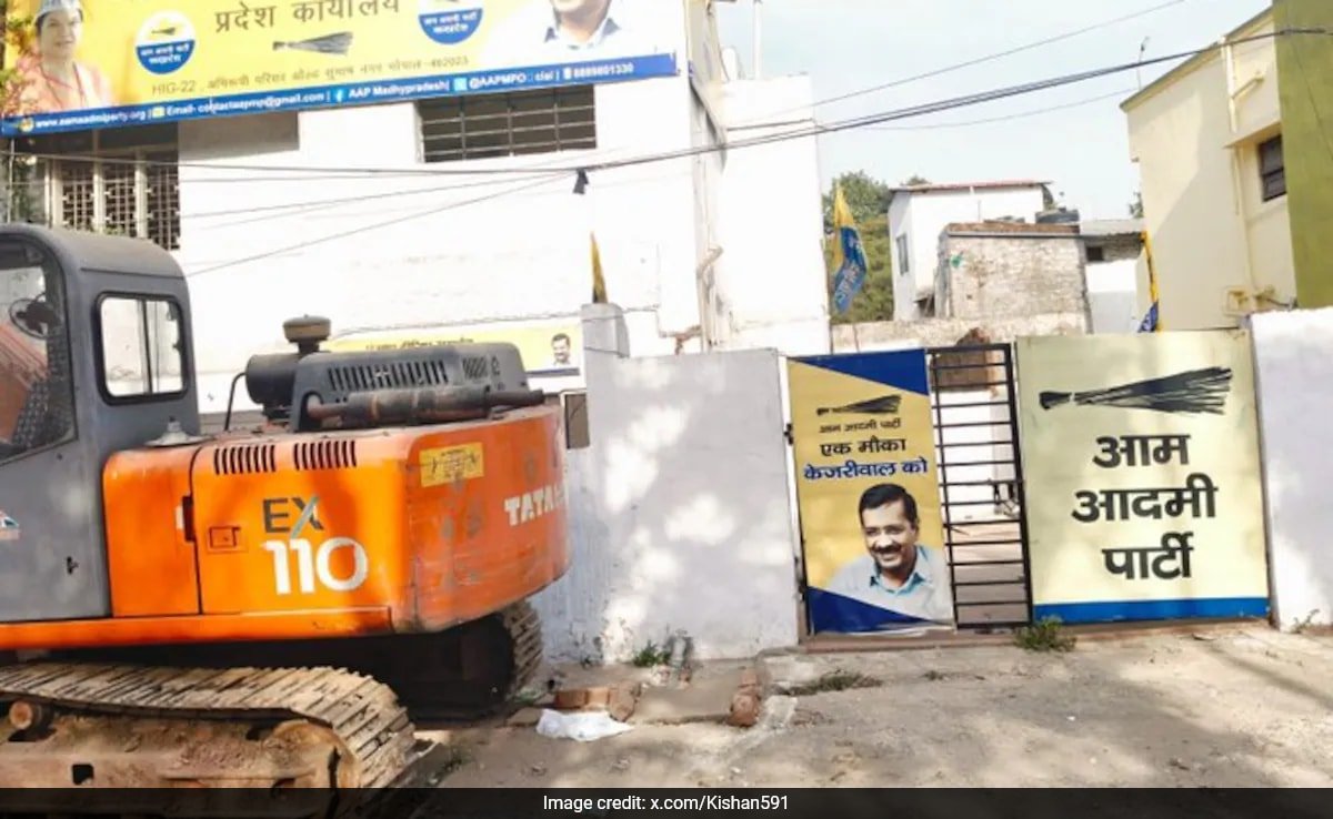 AAP యొక్క భోపాల్ కార్యాలయం చెల్లించని అద్దెపై లాక్ చేయబడింది, పార్టీ 'నిజాయితీ ఫలితం'