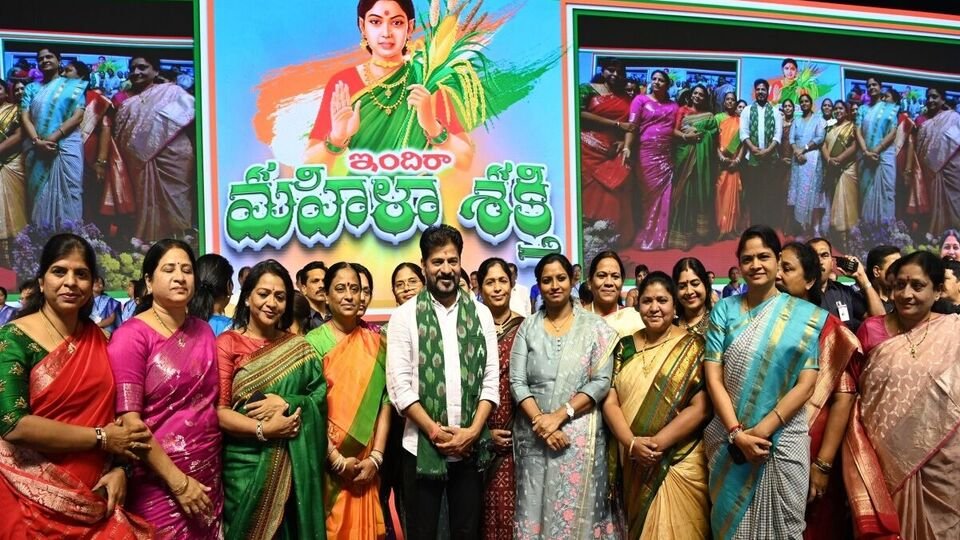 An సీఎం- cm రెవాంత్ రెడ్డి మహిళా పారిశ్రామికవేత్తలను అదాని అంబానీతో పోటీ పడటానికి శక్తివంతం చేస్తుంది, తెలంగాణ తెలంగాణ