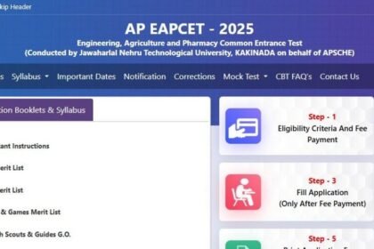 Ap eapcet ఉచిత పరీక్షలు 2025: ఏపీ ఈఏపీసెట్‌కు ప్రిపేర్ అవుతున్నారా ..? వెబ్ సైట్ సైట్ 'మాక్' టెస్ట్ 'ఆప్షన్ - ఇలా ఇలా ఇలా