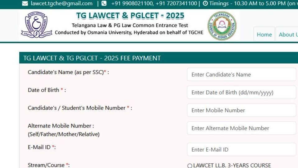 TG లాసెట్ 2025 నవీకరణలు: తెలంగాణ లాసెట్ 2025 అప్డేట్స్