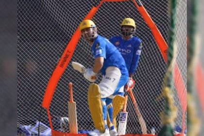 "అదే ఐకానిక్ వైబ్స్": ఐపిఎల్ 2025 క్యాంపెయిన్ ఓపెనర్ కంటే ఎంఎస్ ధోని పెద్ద హిట్‌లను విప్పాడు