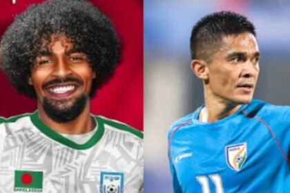 ఇండియా vs బంగ్లాదేశ్ లైవ్ స్కోరు, AFC ఆసియా కప్ క్వాలిఫైయర్స్ 2027: హమ్జా చౌదరి భారతదేశాన్ని తిరస్కరించడానికి భారీ 94 వ నిమిషంలో బ్లాక్ చేస్తుంది | Ind 0-0 నిషేధం