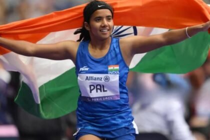 ఇండియా స్వీప్ మెన్స్ డిస్కస్ త్రో ఎఫ్ 11; ప్రపంచ పారా గ్రాండ్ ప్రిక్స్ అథ్లెట్లలో 100 మీటర్ల స్ప్రింట్‌లో ప్రీతి పాల్ బ్యాగ్స్ వెండి