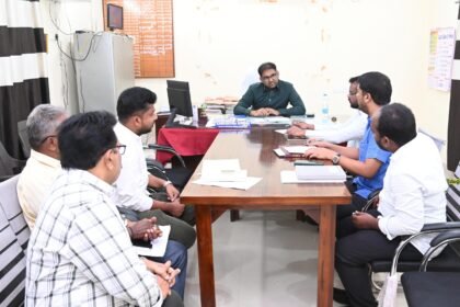 ఎన్ హెచ్ నిర్మాణంలో నిర్మాణంలో బుష్ పనులు పనులు వేగవంతం చేయాలి