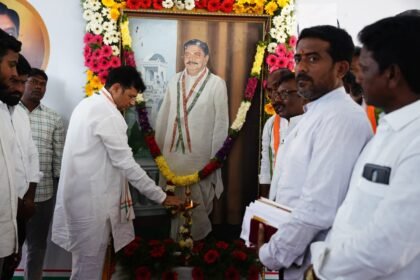 ఘనంగా శ్రీపాదరావు జయంతి - ముద్రా న్యూస్