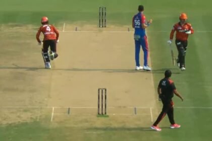 ట్రావిస్ హెడ్‌తో భయంకరమైన మిక్స్-అప్ తర్వాత SRH బ్యాటర్ అభిషేక్ శర్మ అయిపోయింది. ప్రతిచర్య వైరల్ అవుతుంది - చూడండి