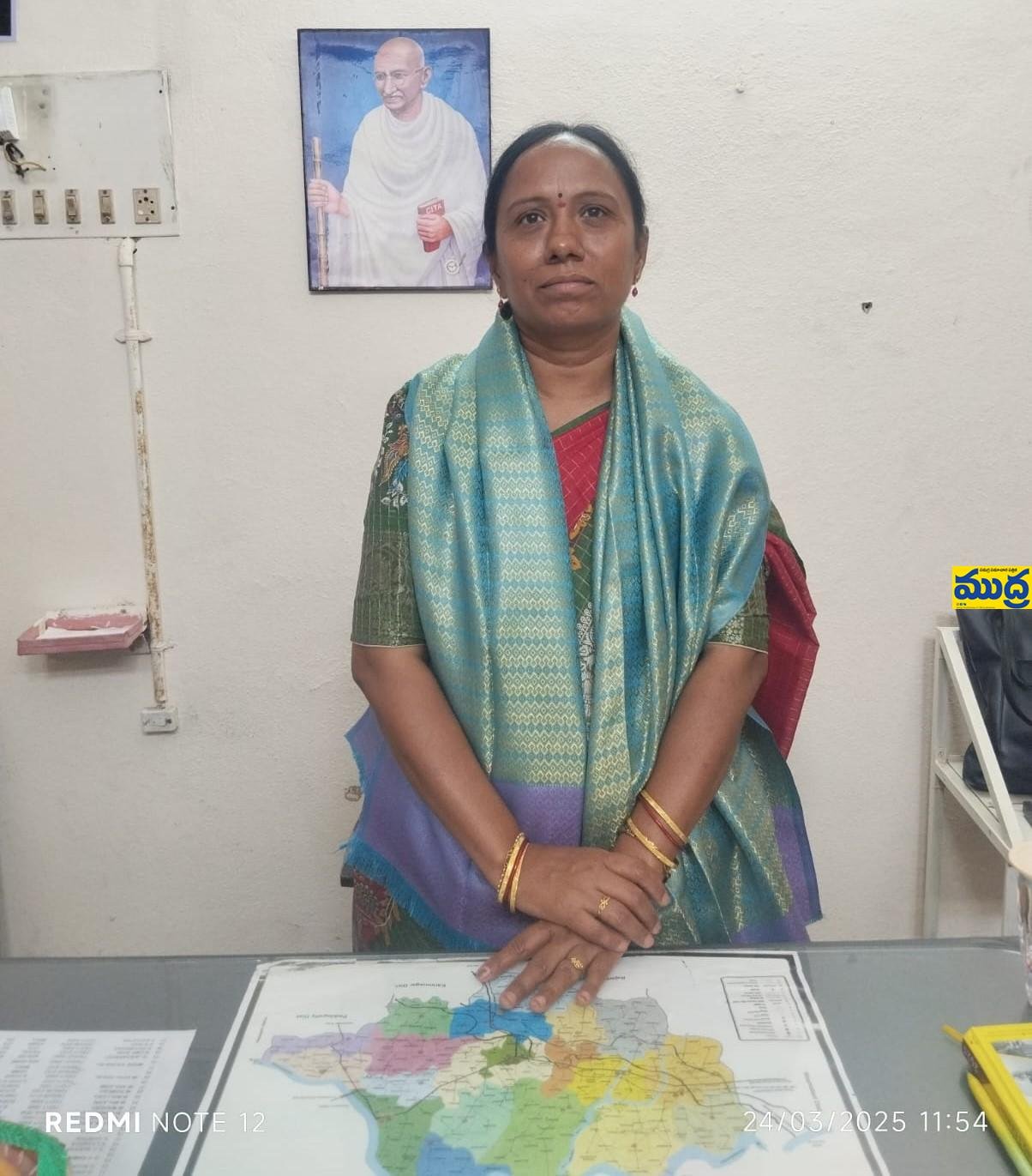 డిపో మేనేజర్ గా భాధ్యతలు స్వీకరించిన కల్పన