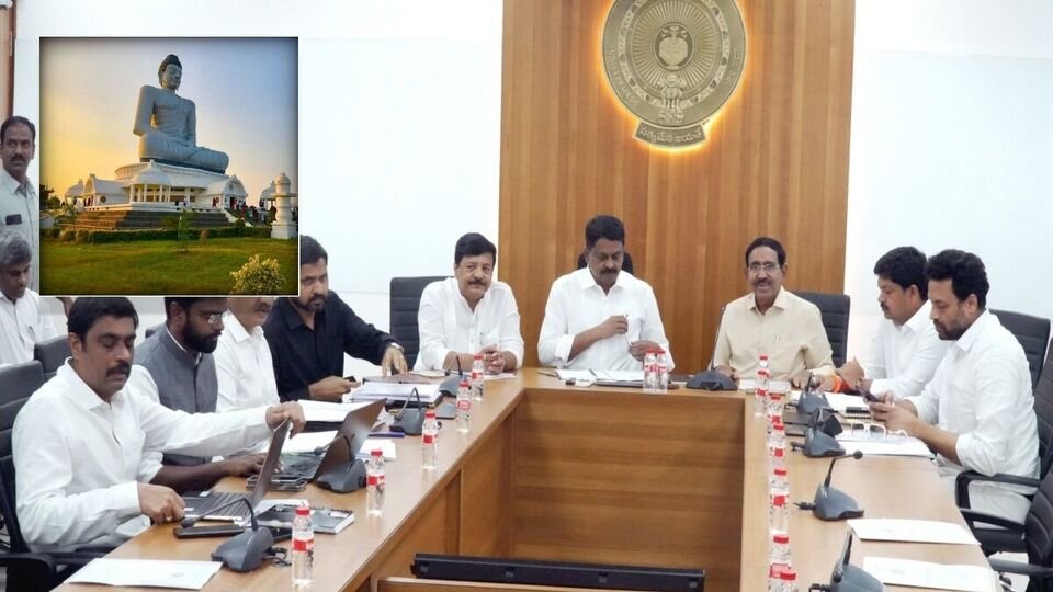 పాత విధాన మంత్రుల కమిటీని అనుసరించడానికి అమరావతిలో సంస్థలకు భూకేటాయింపులు పాత విధానం- మంత్రుల కమిటీ ప్రకటన ప్రకటన- ap కాపిటల్ అమరావతి ల్యాండ్ కేటాయింపులు, ఆంధ్ర ప్రదేశ్.