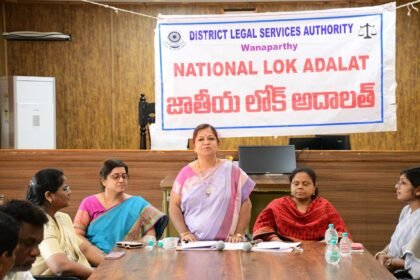 పెండింగ్ కేసుల పరిష్కారానికి లోకాదాలత్ ఎంతో ఉపయోగం ఉపయోగం: జిల్లా జడ్జ్ సునీత సునీత