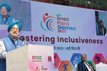 పెట్రోలియం మంత్రి హార్దీప్ సింగ్ పూరి పారా గేమ్స్ ప్రారంభించండి