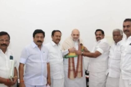 బిజెపితో కూటమి పునరుజ్జీవనం గురించి చర్చల మధ్య కె పళనిస్వామి అమిత్ షాను కలుస్తాడు