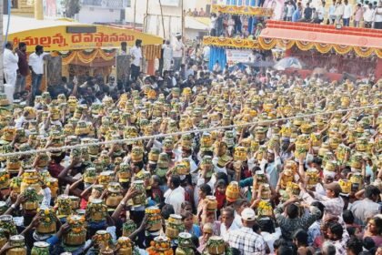బోనమెత్తిన మల్లన్న స్వామి స్వామి - ముద్రా న్యూస్