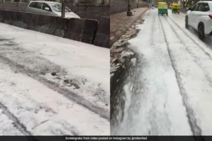 భారీ వర్షం తర్వాత బెంగళూరు వీధులు మర్మమైన తెల్లటి నురుగుతో కప్పబడి ఉన్నాయి