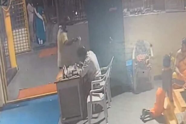 మనిషి తెలంగాణ యొక్క సైడాబాద్‌లో ఆలయ కార్మికుడిపై యాసిడ్ విసిరాడు