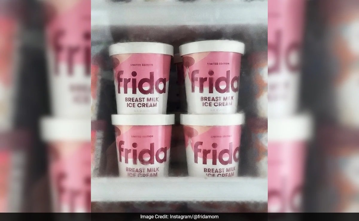 యుఎస్ బేబీ బ్రాండ్ వినియోగదారులకు 'రొమ్ము మిల్క్ ఐస్ క్రీం' ను అందిస్తుంది. ఇంటర్నెట్ స్పందిస్తుంది