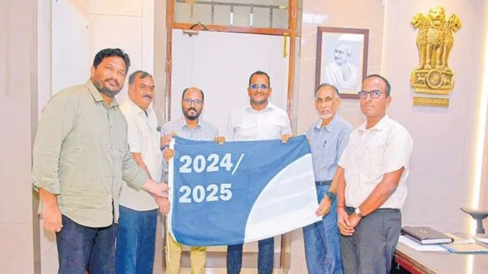 రుషికొండ బీచ్‌కు బ్లూ బ్లూ ఫ్లాగ్ ..