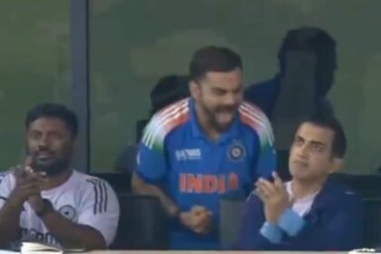 విరాట్ కోహ్లీ హార్డిక్ పాండ్యా యొక్క లేట్ కామియో గైడ్స్ ఇండియా టు ఛాంపియన్స్ ట్రోఫీ 2025 ఫైనల్ - వాచ్ ఎందుకంటే విరాట్ కోహ్లీ ప్రశాంతంగా ఉండలేరు