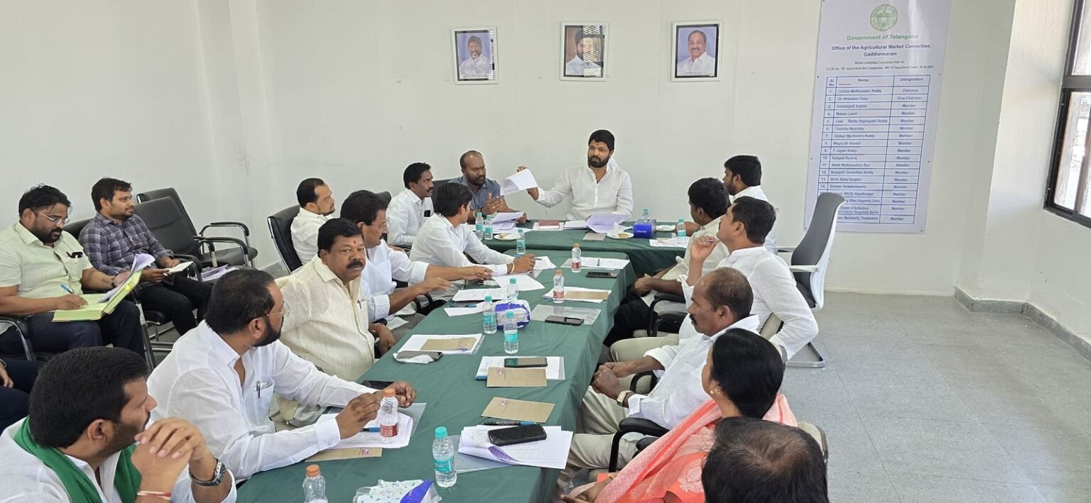 వ్యవసాయ మార్కెట్ కు మరింత ఆదాయం సమకూరుస్తాం