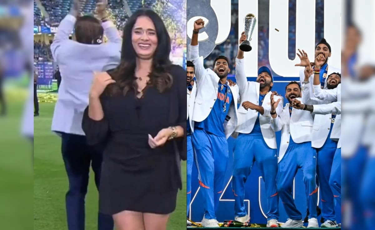 సునీల్ గవాస్కర్ యొక్క వైరల్ డ్యాన్స్ అతను ఇండియా ఛాంపియన్స్ ట్రోఫీ 2025 విజయ వేడుకలో చేరాడు. చూడండి