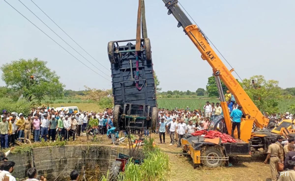 7 మంది మహిళా వ్యవసాయ కార్మికులు చనిపోతారు, 3 మహారాష్ట్రలో ట్రాక్టర్ బాగా పడిపోయిన తరువాత రక్షించబడింది