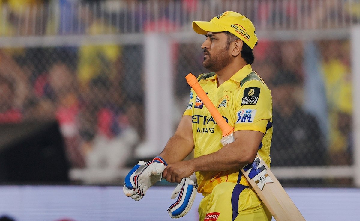 CSK స్టార్ Ms ధోనికి ఇతిహాసం నివాళిలో హృదయాన్ని పోస్తుంది: "నా తండ్రి ఏమి ఇచ్చారు ..."