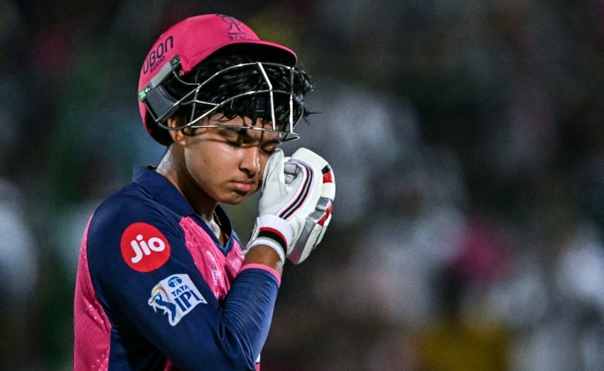 RR vs LSG కొరకు వీరోయిక్ ఐపిఎల్ అరంగేట్రం ఉన్నప్పటికీ వైభవ్ సూర్యవాన్షి కన్నీళ్లతో కన్నీళ్లు పెట్టుకున్నారు. చూడండి