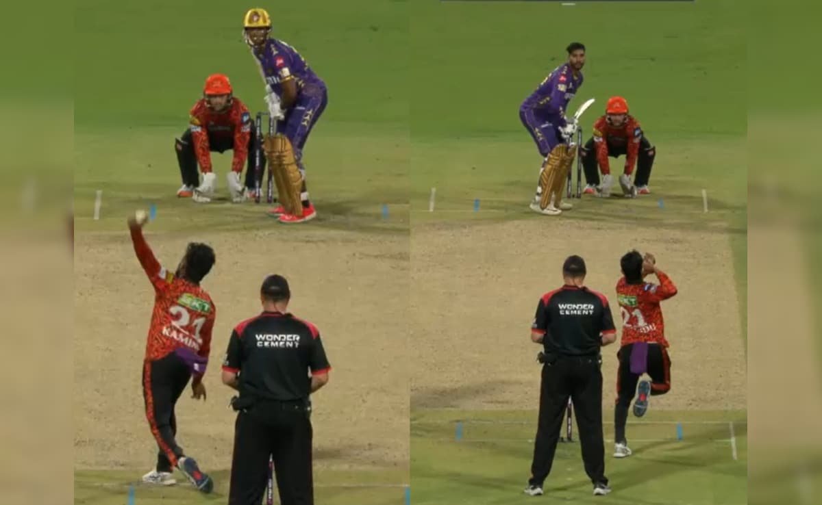 SRH స్టార్ కమీందూ మెండిస్ vs kkr పై ఎడమ మరియు కుడి చేతితో బౌల్స్. ఇంటర్నెట్ గందరగోళం