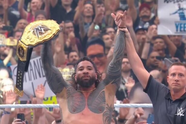 WWE రెసిల్ మేనియా 41, నైట్ 1 లైవ్ నవీకరణలు: జే ఉసో న్యూ వరల్డ్ హెవీవెయిట్ ఛాంపియన్ కిరీటం