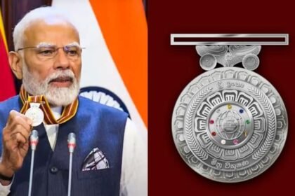 అతను శ్రీలంక అత్యధిక పౌర అవార్డును పొందిన PM మోడీ