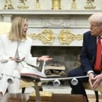 ఇటలీ యొక్క మెలోని సందర్శనలతో EU తో "100%" సుంకం ఒప్పందానికి చేరుకుంటుందని ట్రంప్ చెప్పారు