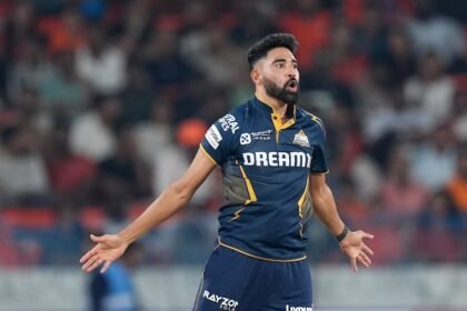 "ఇన్ఫెక్షియస్ ...": జిటి కెప్టెన్ షుబ్మాన్ గిల్ హీరోయిక్ పెర్ఫార్మెన్స్ vs srh తర్వాత మొహమ్మద్ సిరాజ్‌ను ప్రశంసించాడు